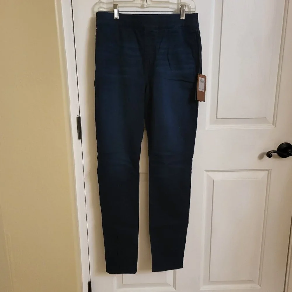 Jen7 Comfort Skinny Pull-On EnhanceMe Jeans Midnight Blue Sz 6/Sz 10/Sz 12 NWT - Picture 3 of 10